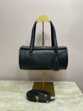 Vintage Coach Geometric Roll Bag